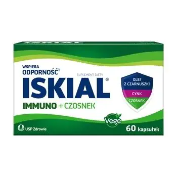 Iskial Immuno + Bijeli luk, Dodatak prehrani za jačanje imuniteta, Kapsule