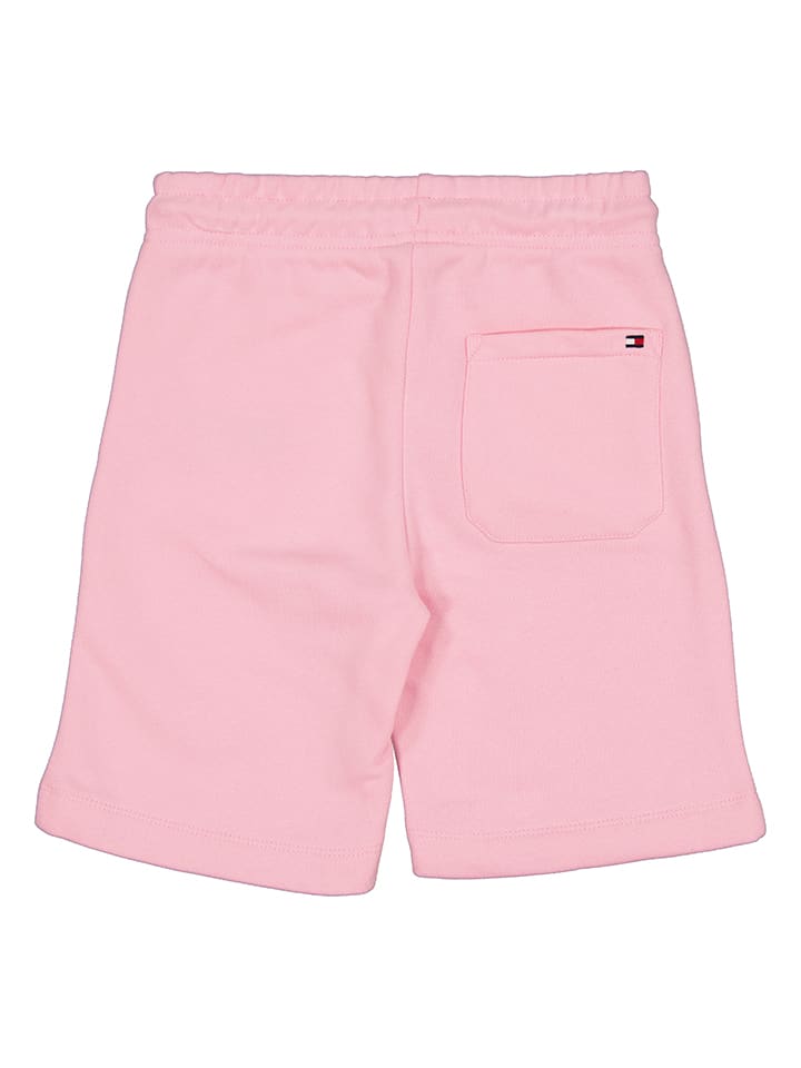 Tommy Hilfiger Sweatshorts in Rosa günstig kaufen