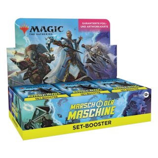 Magic the Gathering: Marsch der Maschine - Set Booster Display (30) (DE)