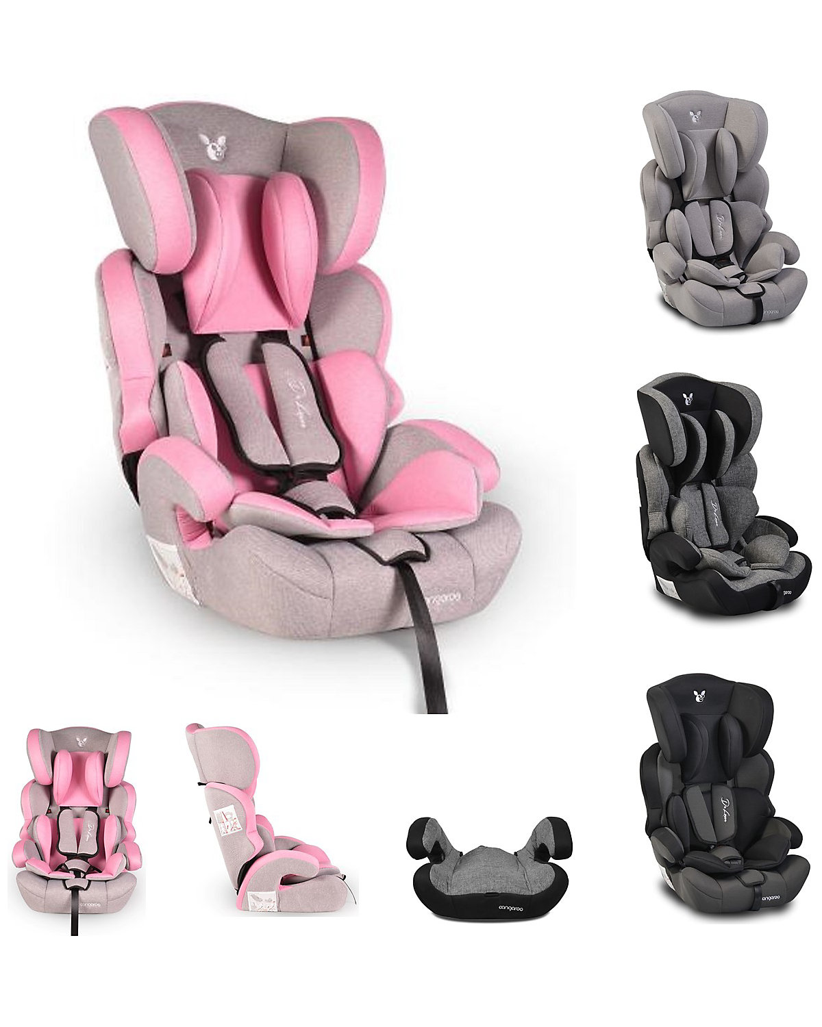 Kindersitz Deluxe Gruppe 1/2/3 (9 - 36 kg) Kindersitze