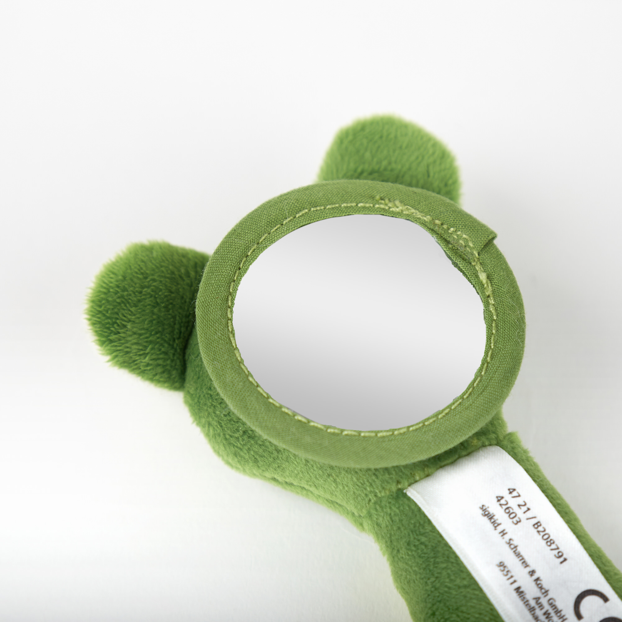 Baby Greifling Frosch mit Spiegel, Red Stars