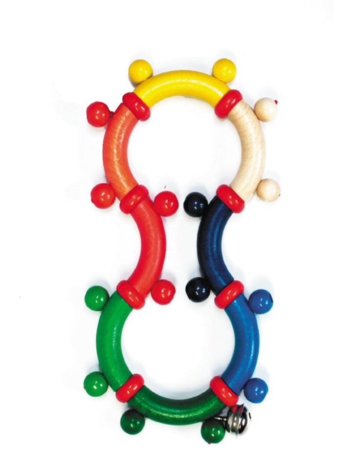 Hess Holzspielzeug  Holzrassel 