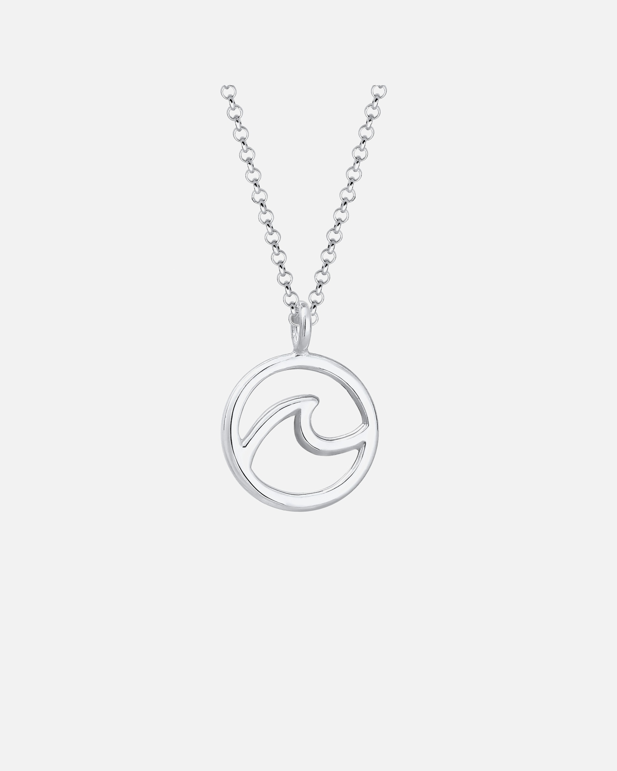 Collana estiva marittima Elli con motivo onde marine per donna - Argento 925/1000