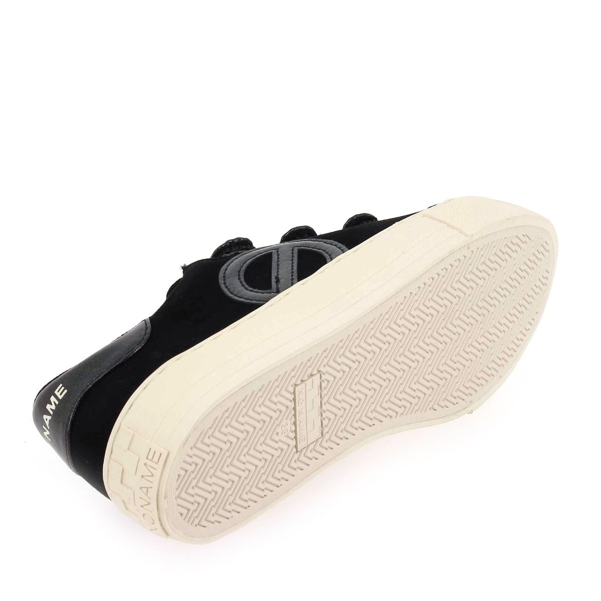 No Name  ARCADE STRAPS SIDE SUEDE H23 - Noir