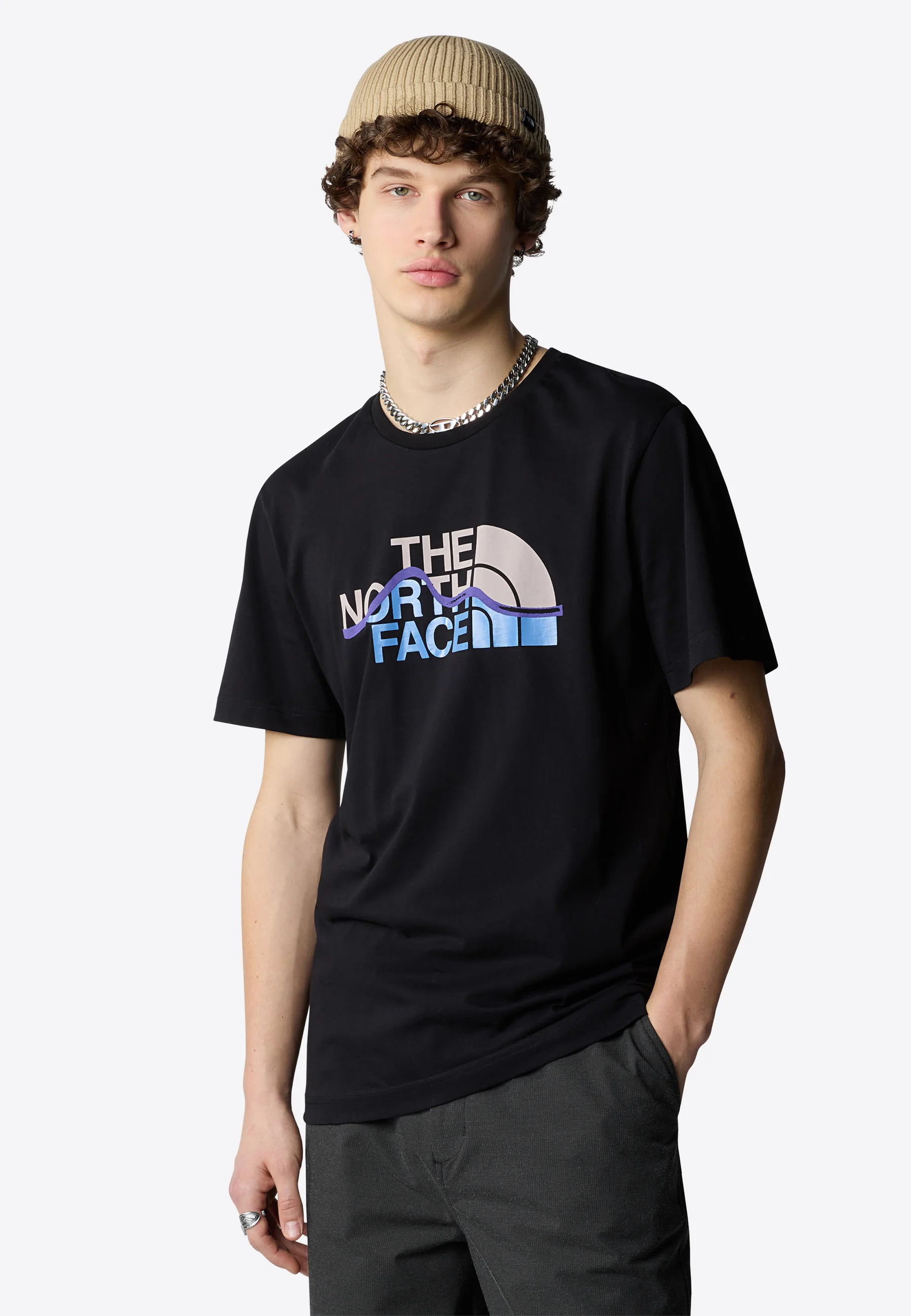 The North Face MOUNTAIN - Camiseta con estampado