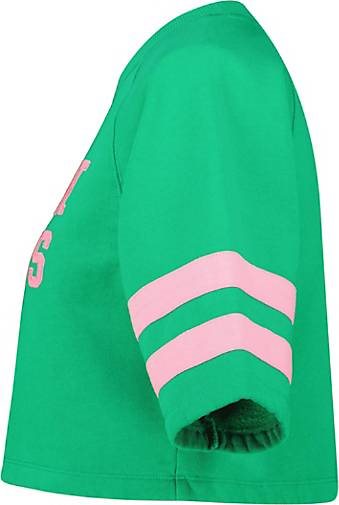 TOMMY-JEANS Damen Sweatshirt Kurzarm