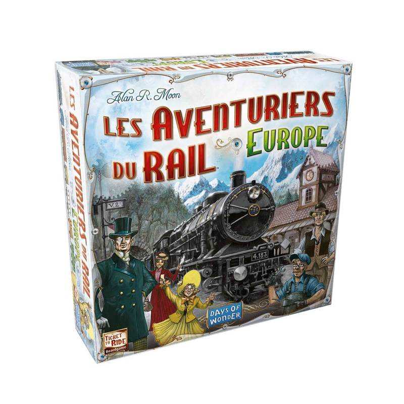 Jeu de société Les aventuriers du rail Europe Asmodée
