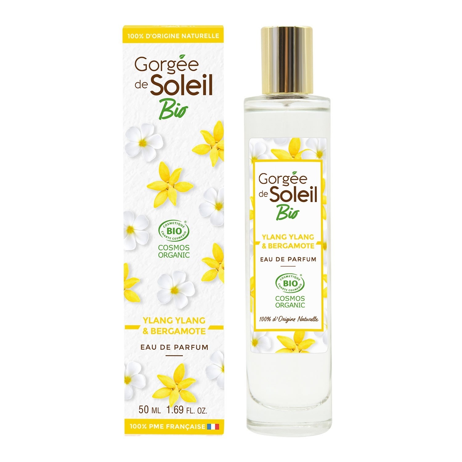 Solfyldt Ylang Ylang og Bergamot - COSMOS ORGANIC Certificeret