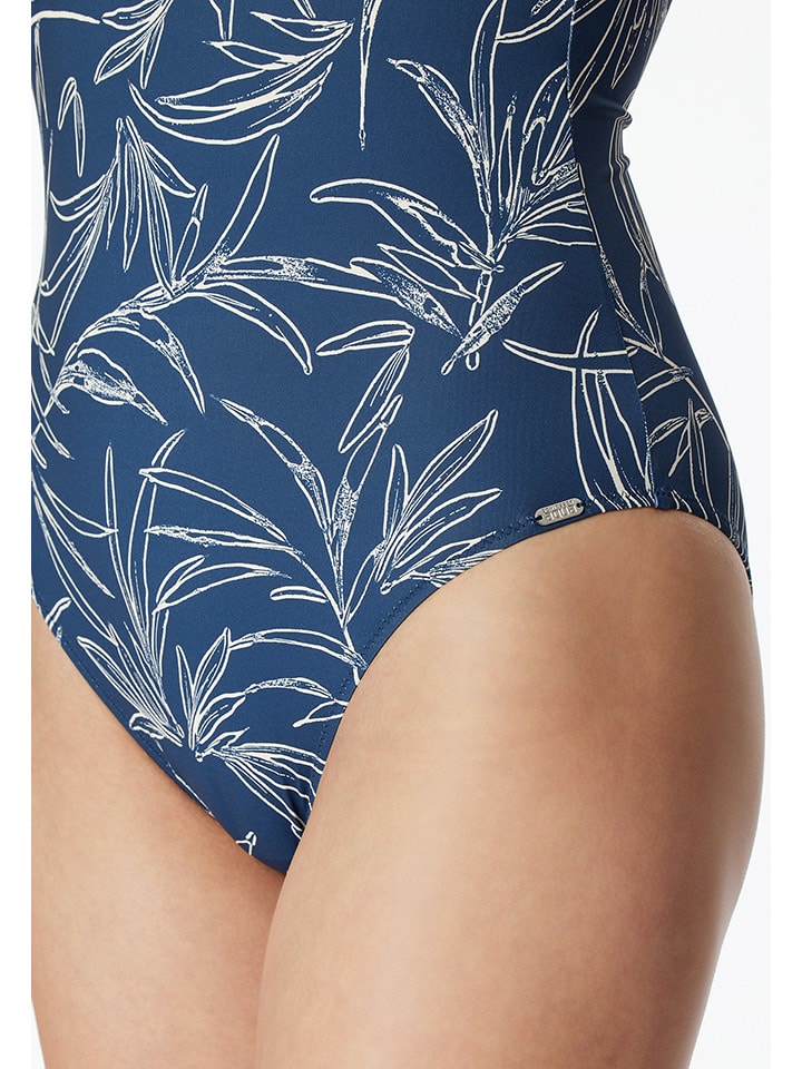 Schiesser Badeanzug in Blau günstig kaufen