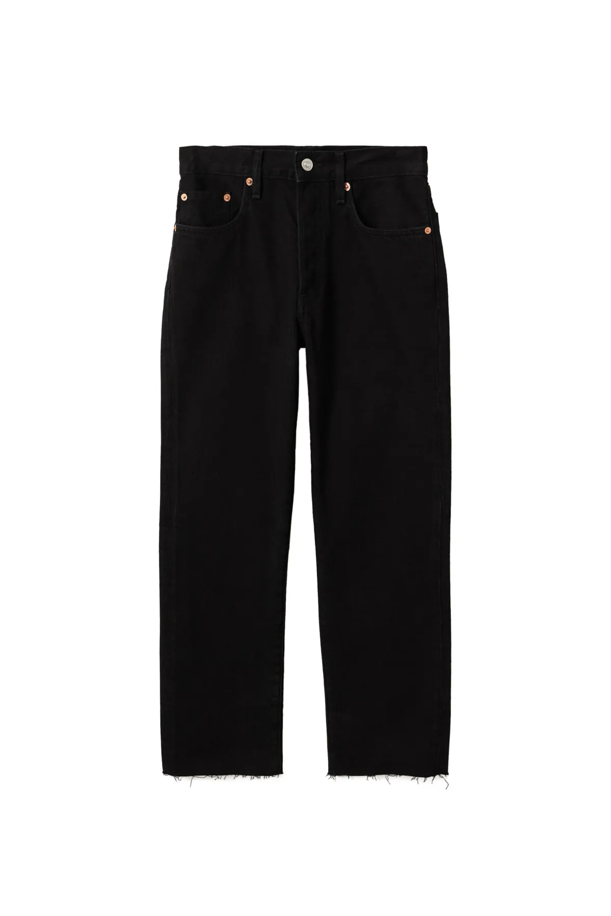 MANGO  27009805 Damen / Mädchen Schwarzer Denim
