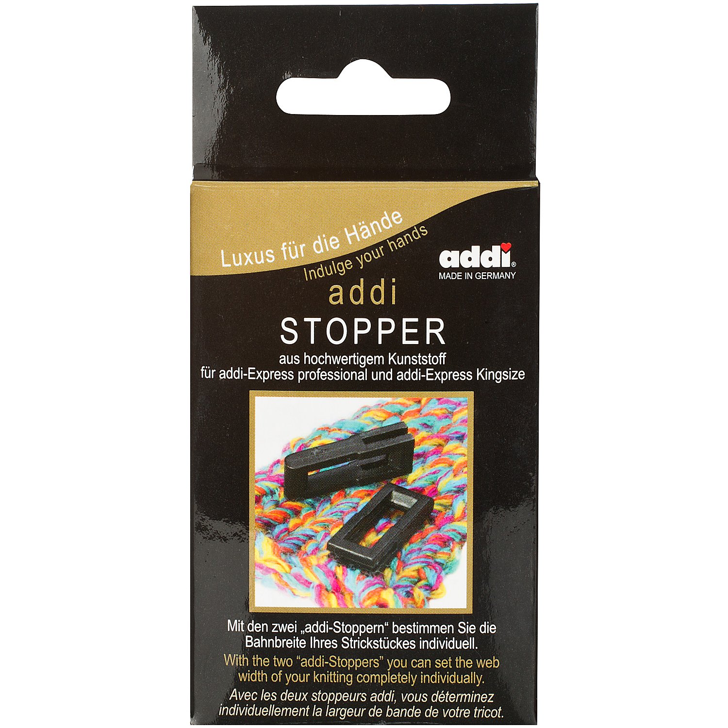 addi Stopper, Größe: 9 x 24 mm, Inhalt: 2 Stück
