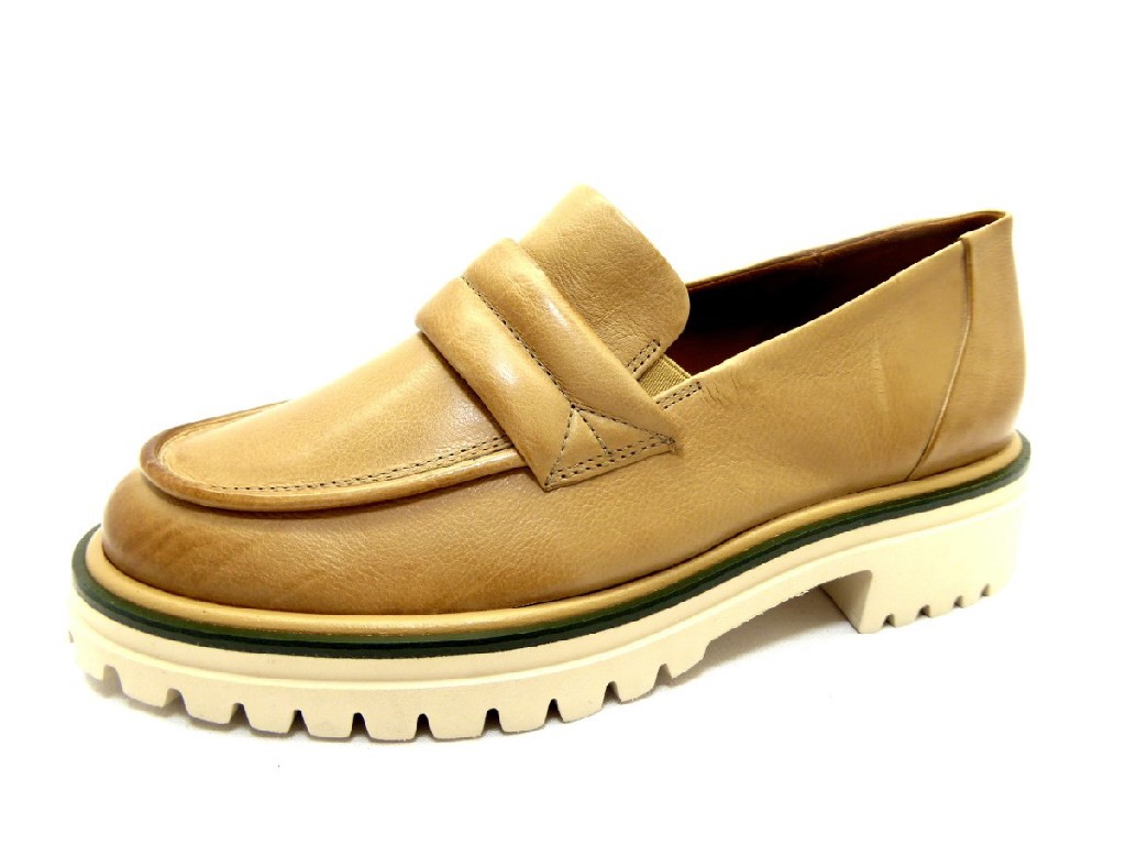 PAUL GREEN Sportliche Slipper beige
