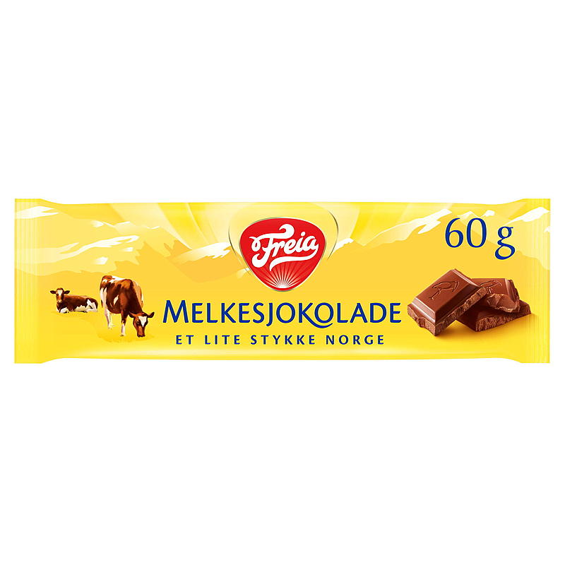 Freia Melkesjokolade 60 g Freia