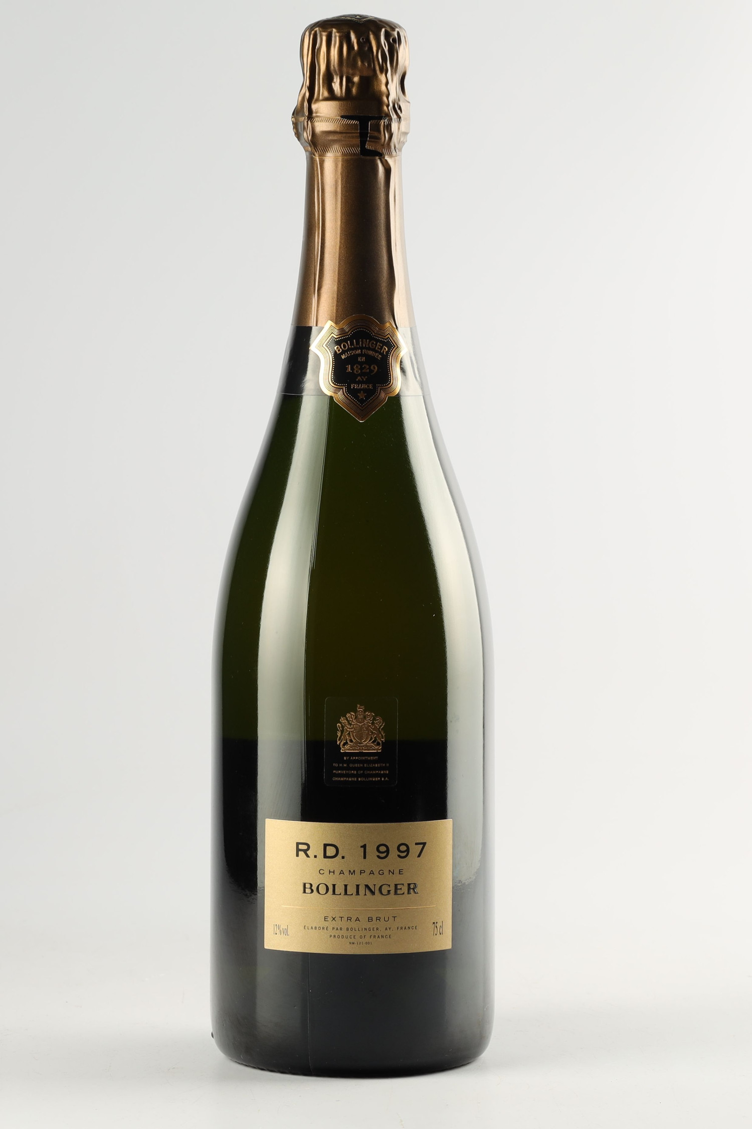 Bollinger R.d 1997, Champagne