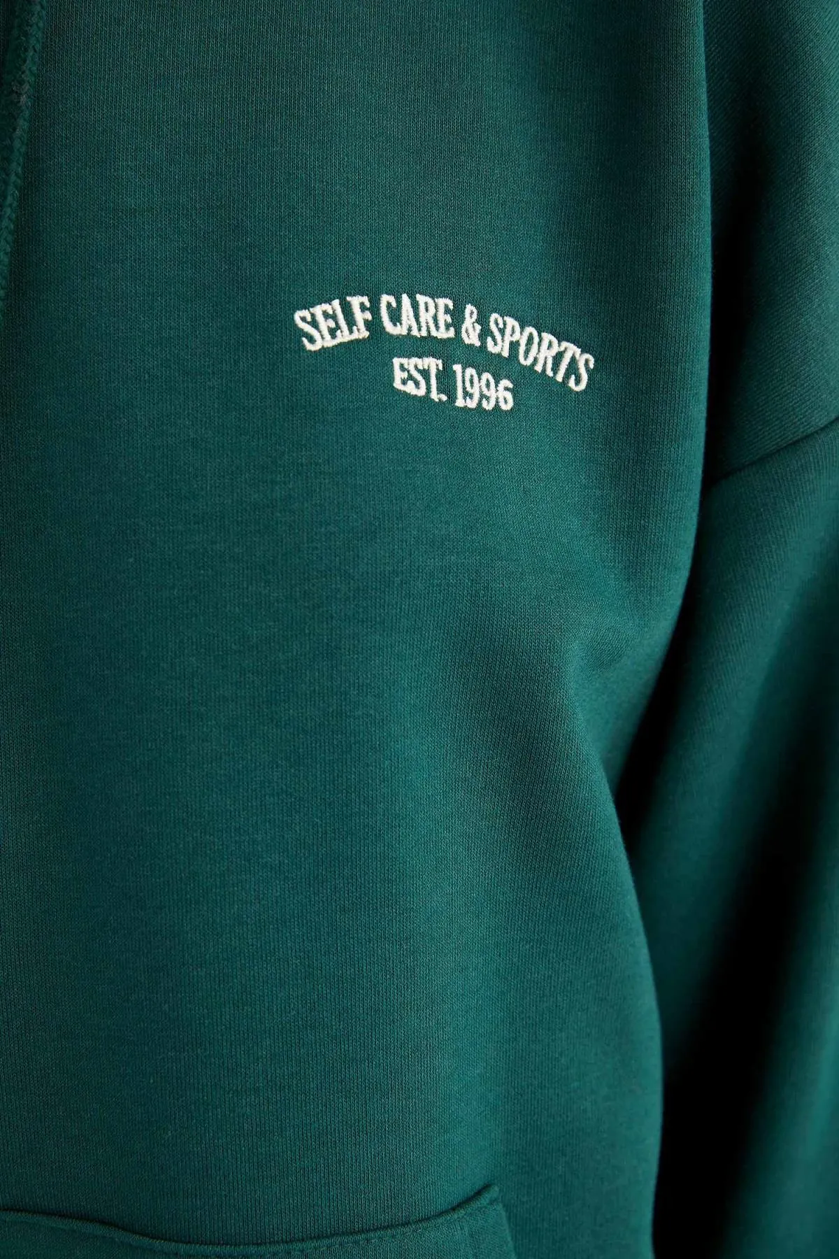 DeFacto  Weiches, flauschiges Sweatshirt mit Kapuze in Oversize-Passform