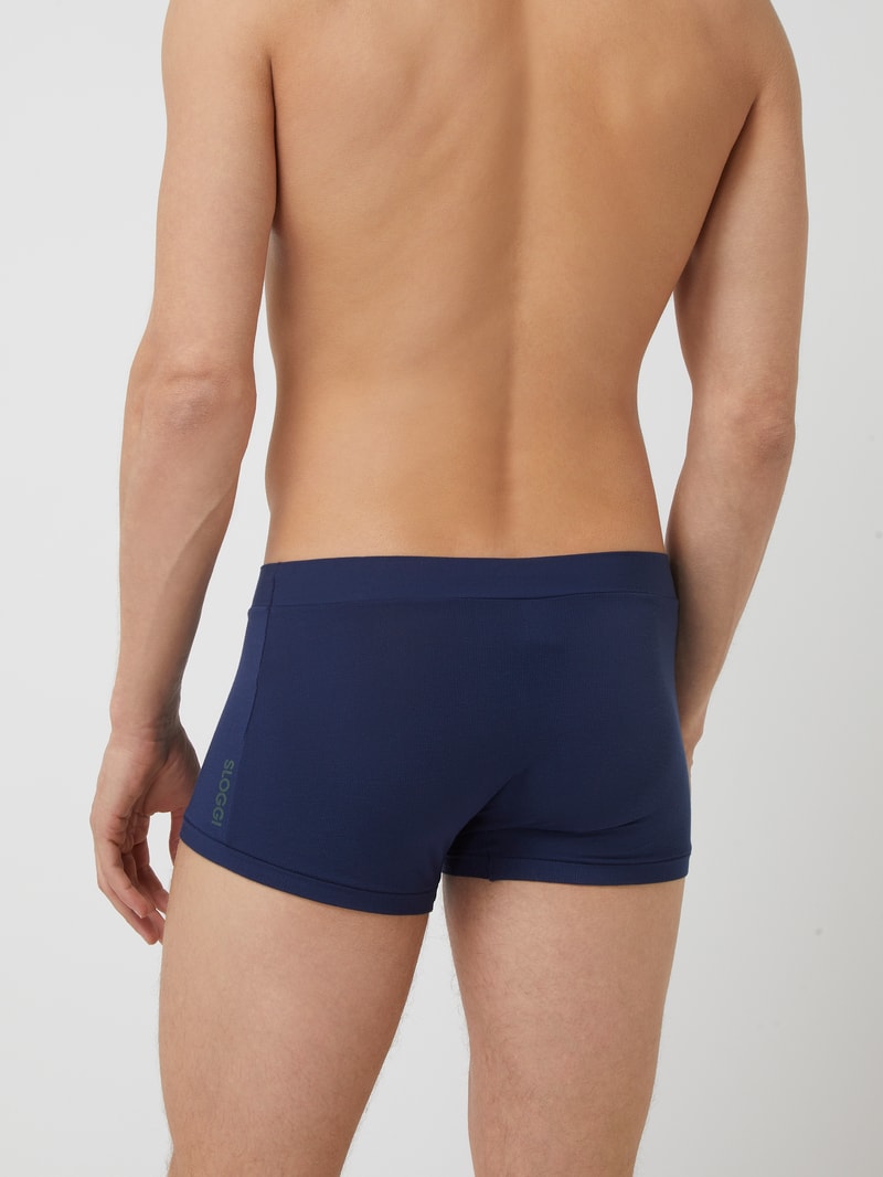 Trunks mit Stretch-Anteil im 2er-Pack in dunkelblau