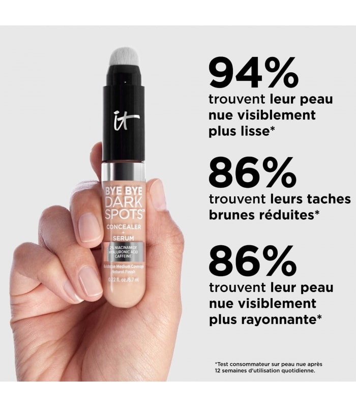 IT COSMETICS-BYE BYE DARKSPOTS CONCEALER-Correcteur de teint + sérum