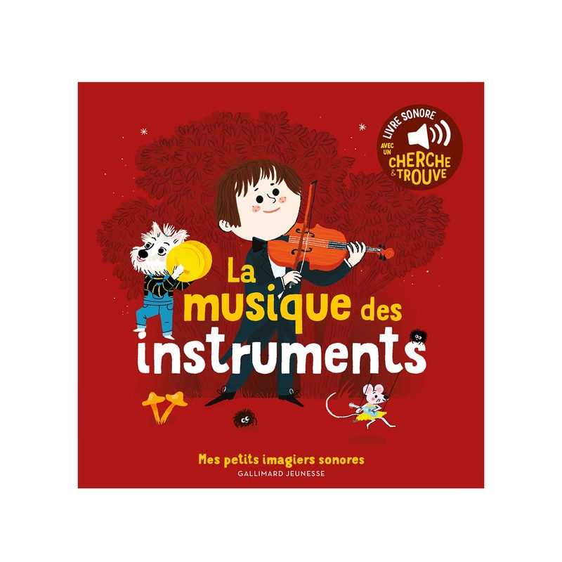 Livre sonore La musique des instruments