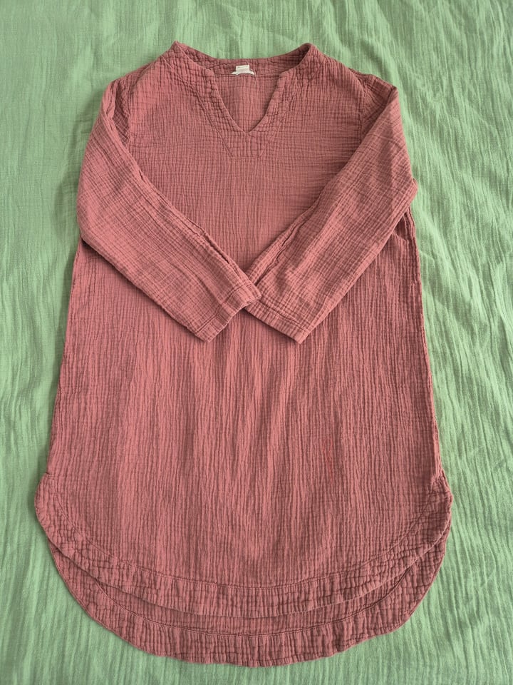 Hessnatur Nachthemd in winterrose günstig kaufen 40