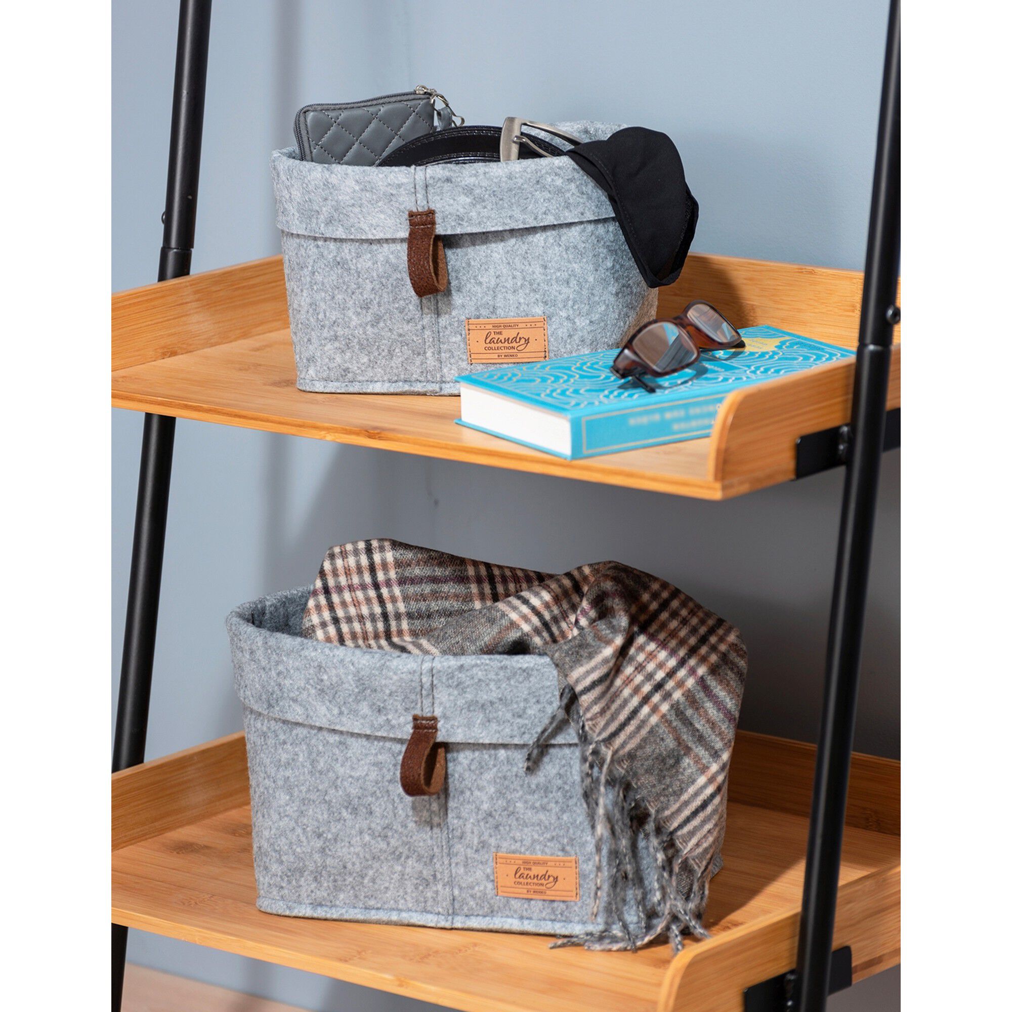 Panier de rangement feutrine