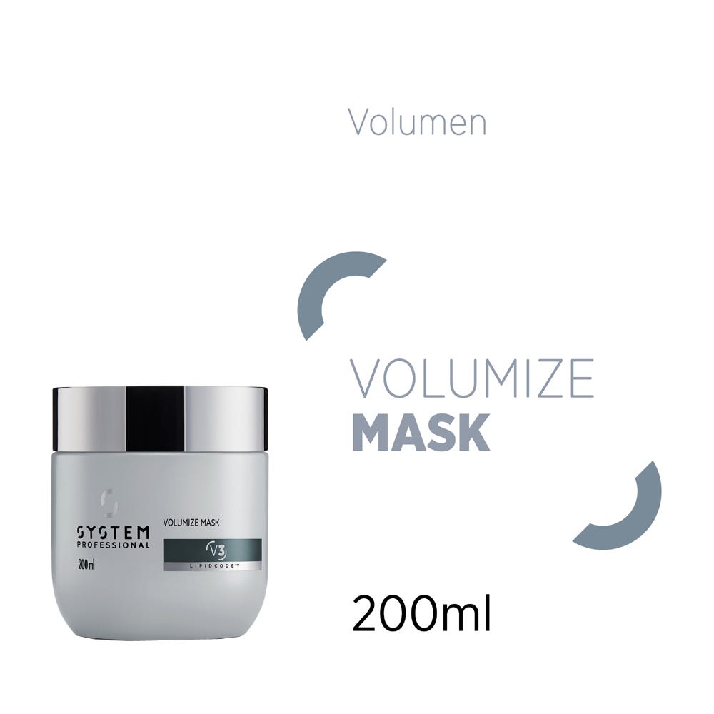 System Professional V3 Volumize Kräftigende Haarmaske 200 ml