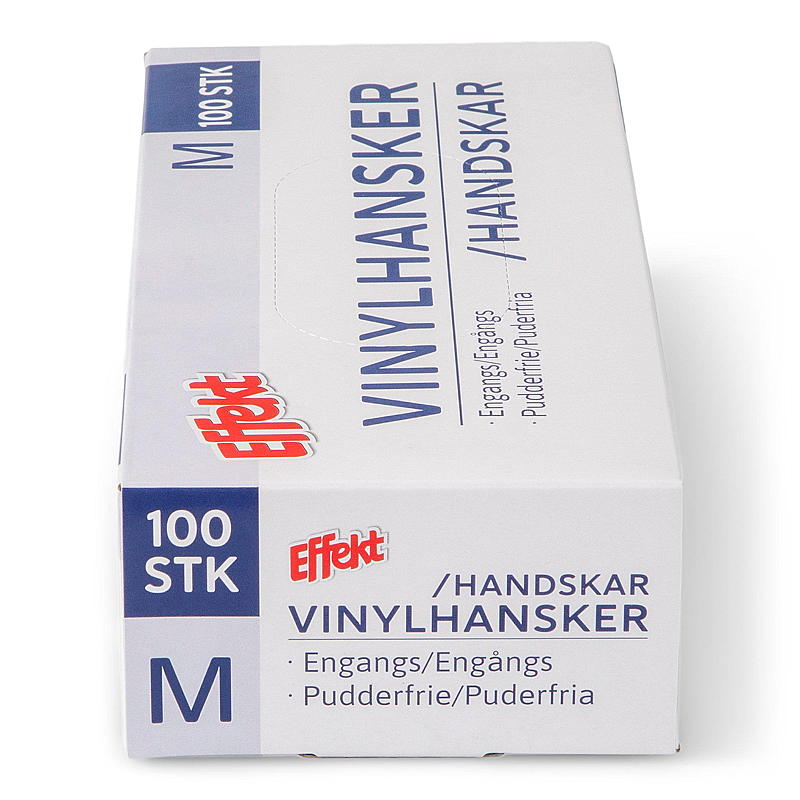 Soft Engangshansker M 100-pk, vinyl