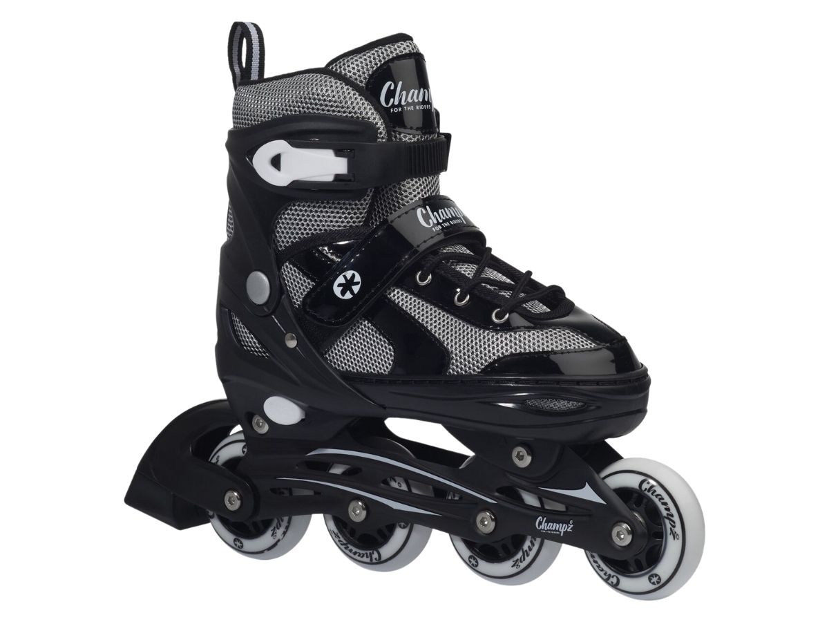 Champz Weiß ABEC7 Semi-Softboot verstelbare inline skates
