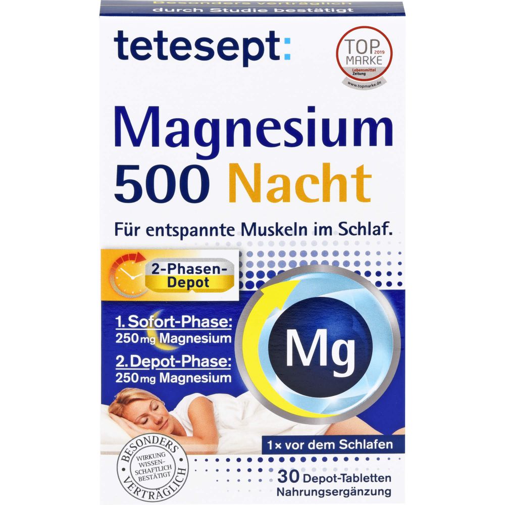 Magnesium 500 Nacht Tabletten