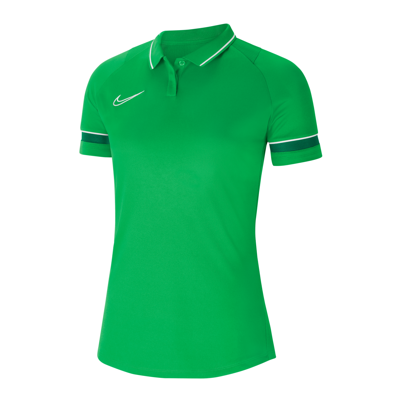 Nike Academy 21 Poloshirt Damen Grün Weiss F362