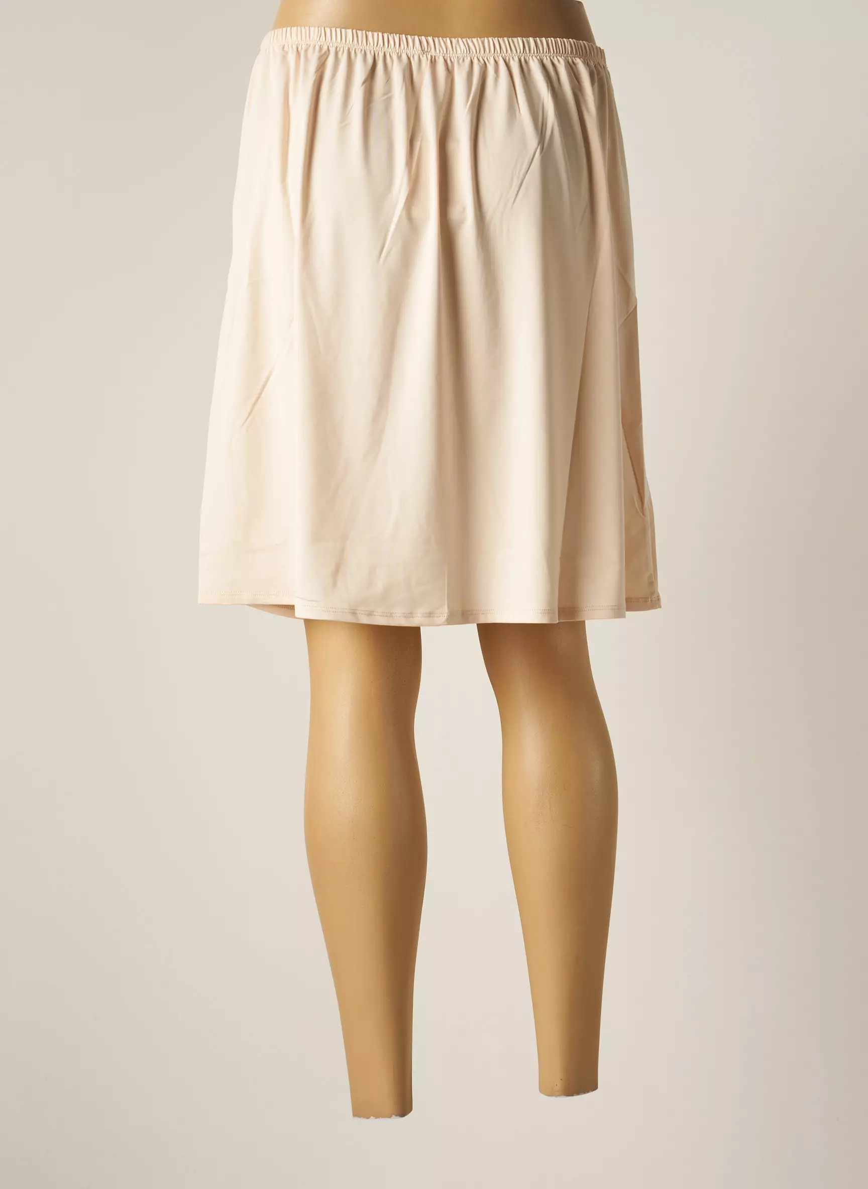 Rose Pomme Jupons Fonds De Robe Femme couleur beige