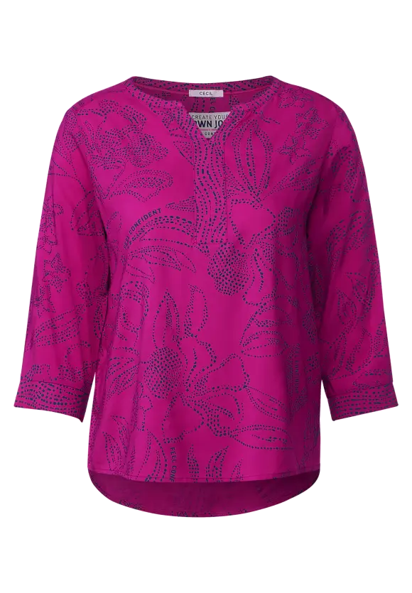 CECIL Bluse mit Punkteprint
