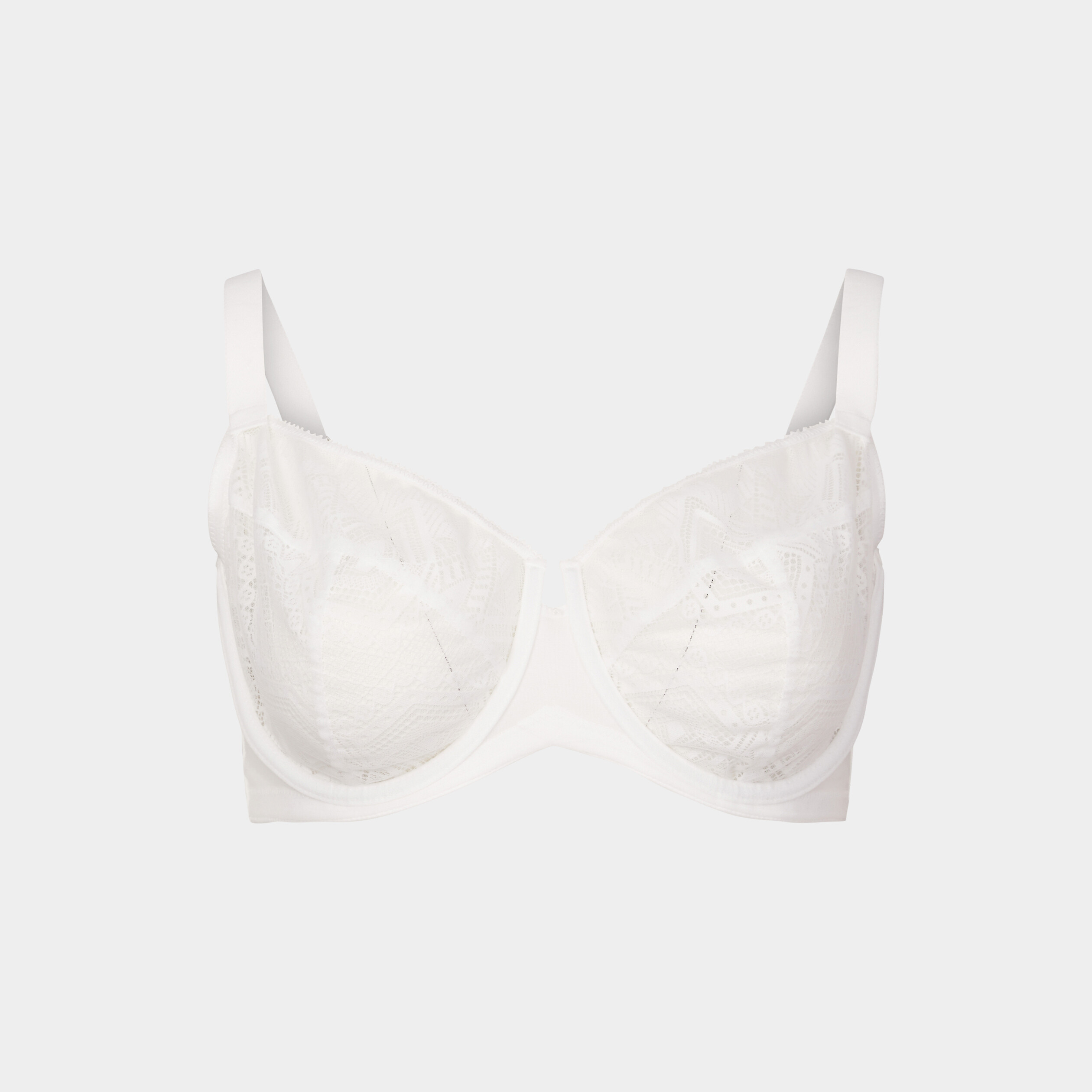 Soutien-gorge emboîtant dentelle Ivory blanc femme grande taille | La Halle
