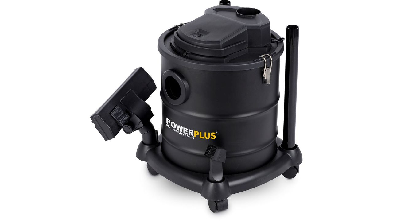 Powerplus Aschesauger mit Staubsauger-Zubehör POWX308