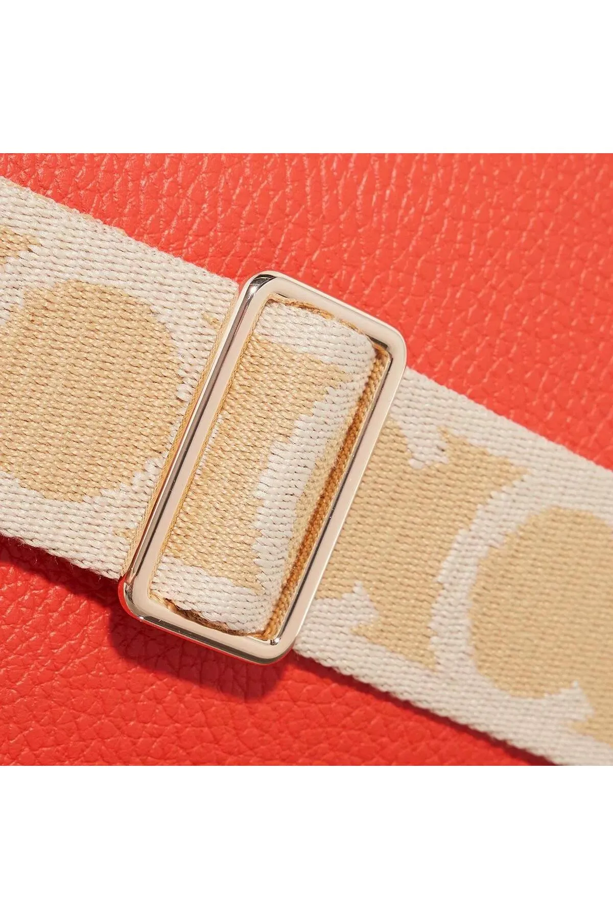 Coccinelle  Handtasche - Orange - Strukturiert