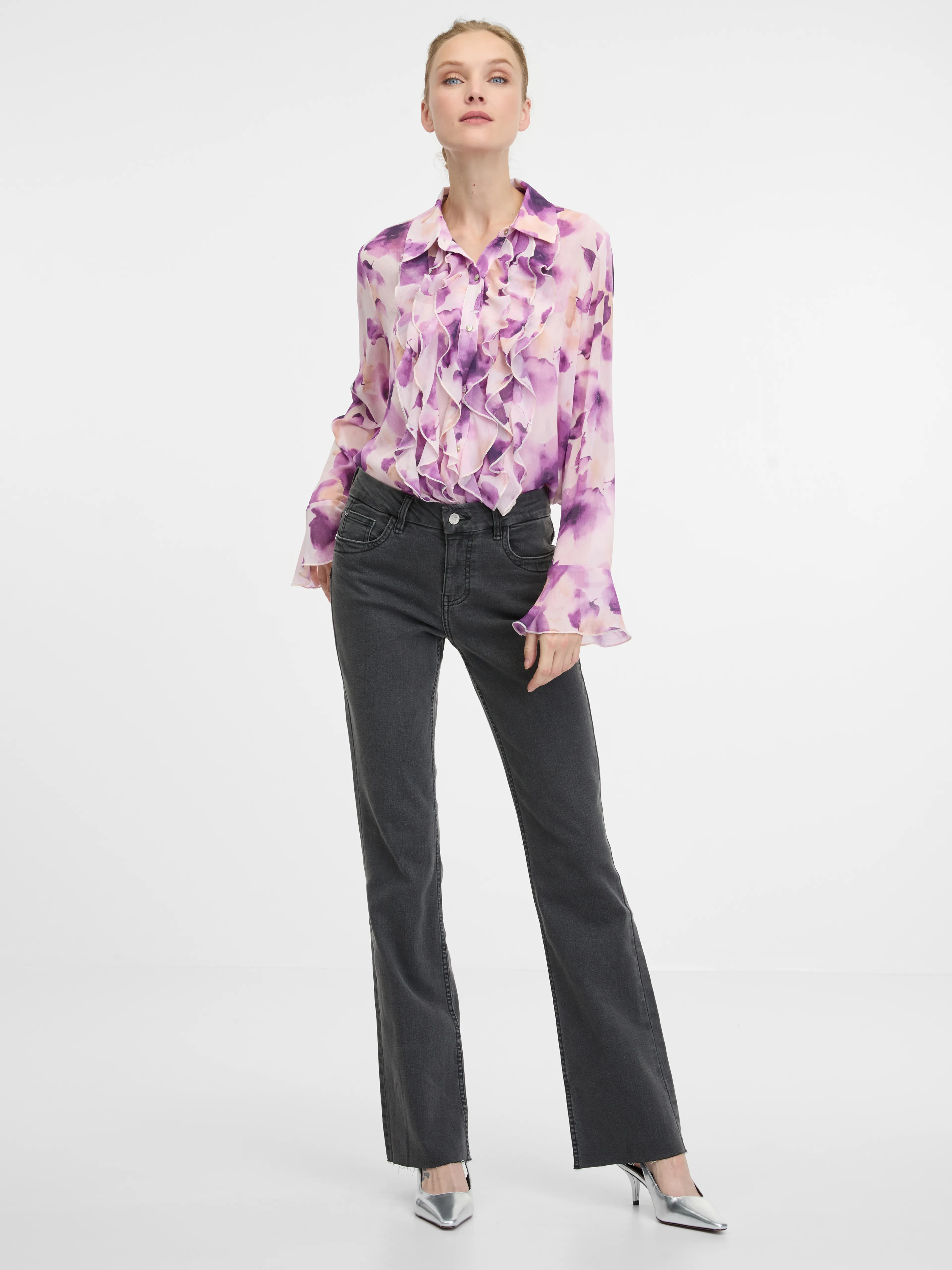 Rosa Damen Bluse ORSAY