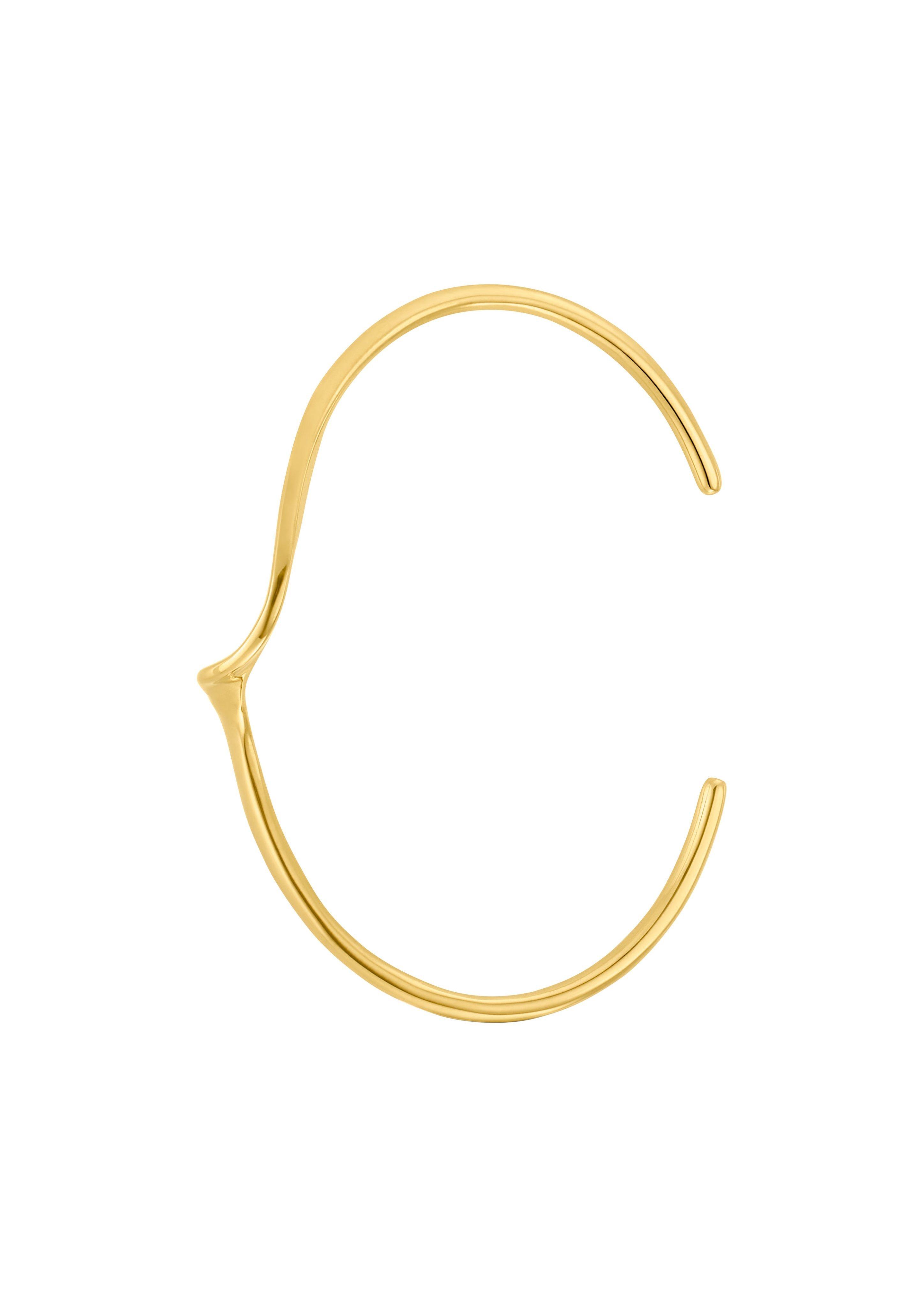 Geschwungenes Edelstahl-Armband  6009598-19B0