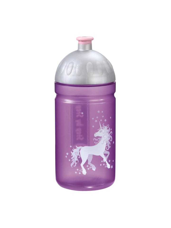 Step by Step Trinkflasche, 0,5 l, für Kindergarten und Schule in Unicorn Nuala, Lila günstig kaufen 18,5 cm