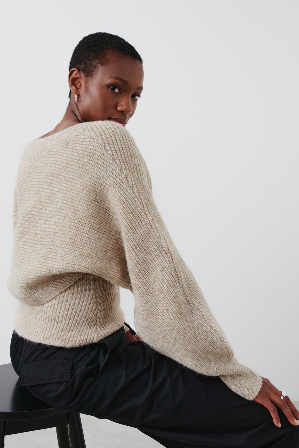 Knitted bolero