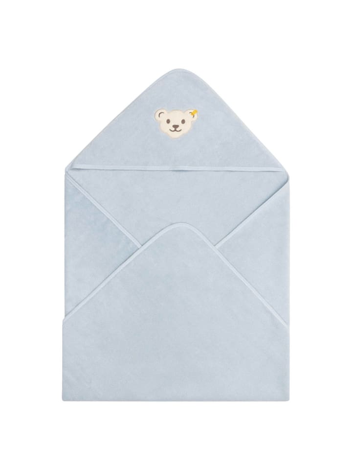Steiff Bademantel in Hellblau günstig kaufen onesize