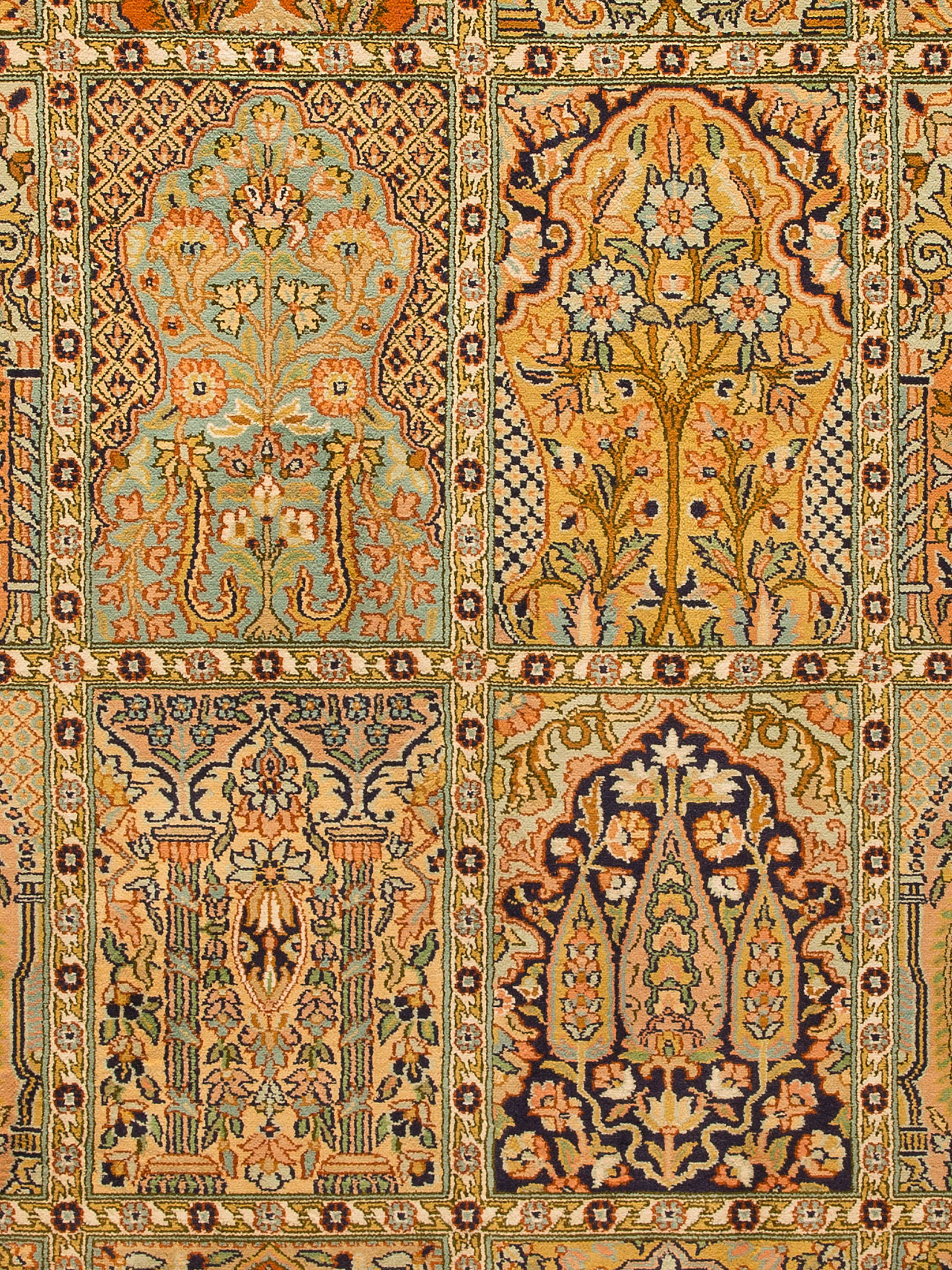 Kaschmir Seide 16/16 ca. 212 x 306 cm, Unikat / Einzelstück