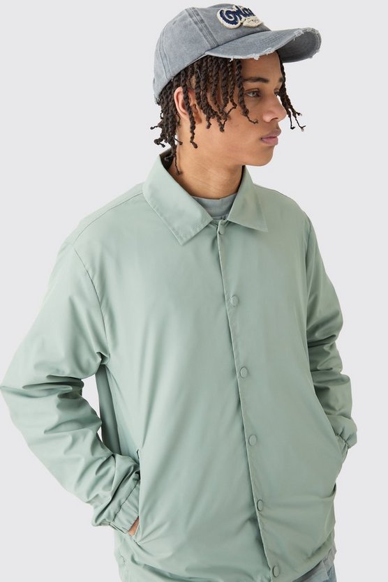 Coach-Jacke mit Kragen