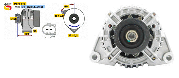 FRIESEN Lichtmaschine Mercedes 9042730 - ATU
