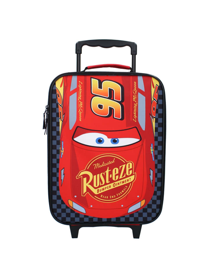 COFI 1453 Cars Trolley – Koffer für kleine Abenteurer, Made To Roll Kollektion in Rot günstig kaufen 41