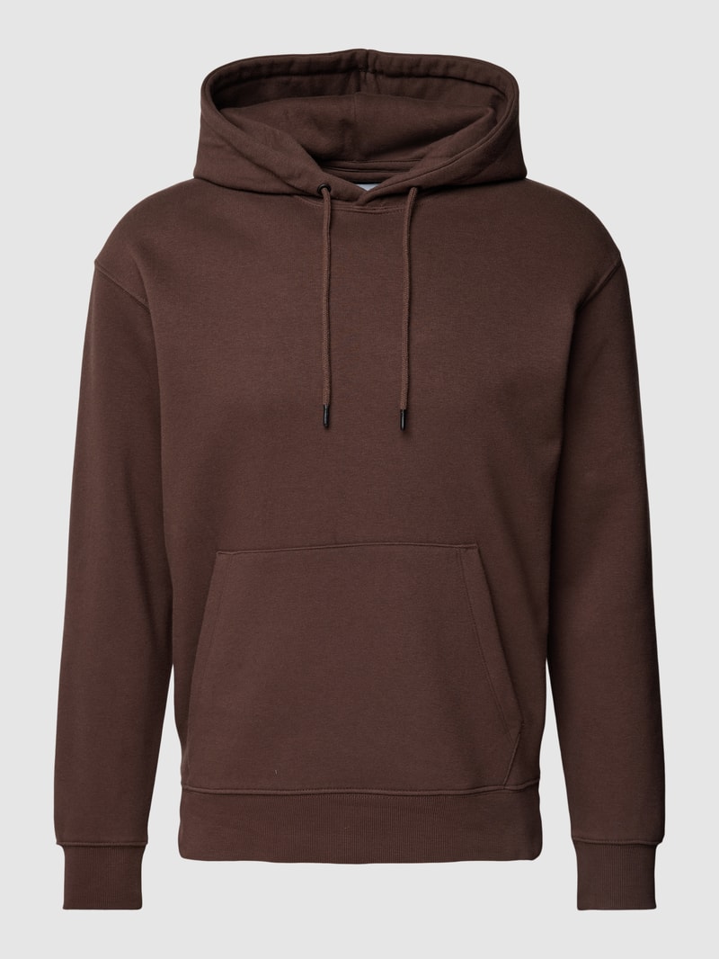Hoodie mit Känguru-Tasche Modell 'ESTAR' in mittelbraun