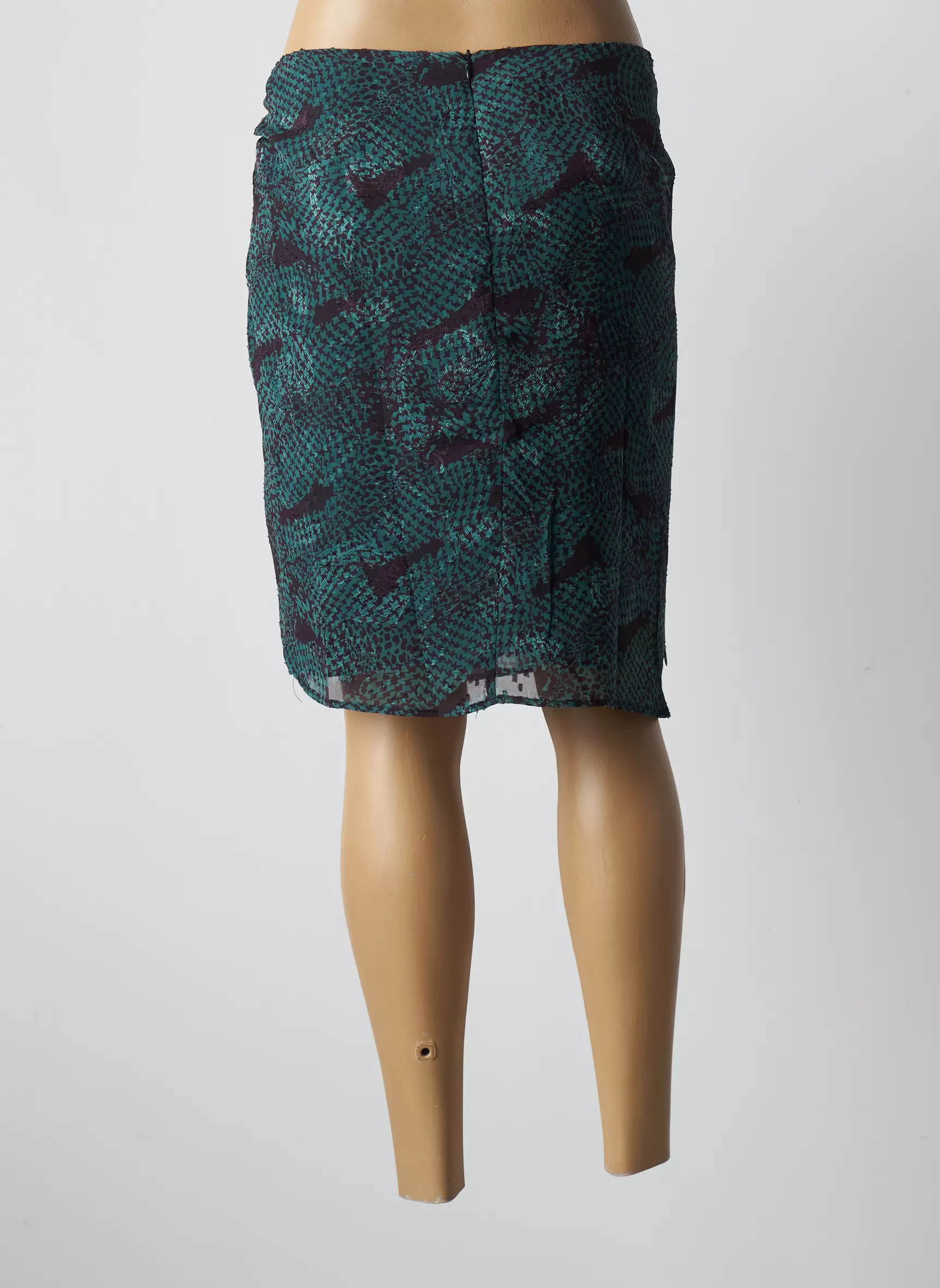 Freeman T Porter Jupes Mi Longues Femme couleur vert