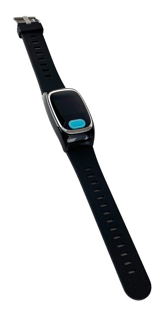 one button phone Notrufuhr mit GPS-Ortung und Telefonfunktion, SOS-Knopf für Senioren Smartwatch
