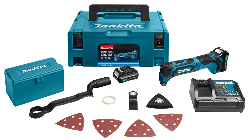 Makita TM30DZJX4 Multitool 10.8V excl. batteries and charger
