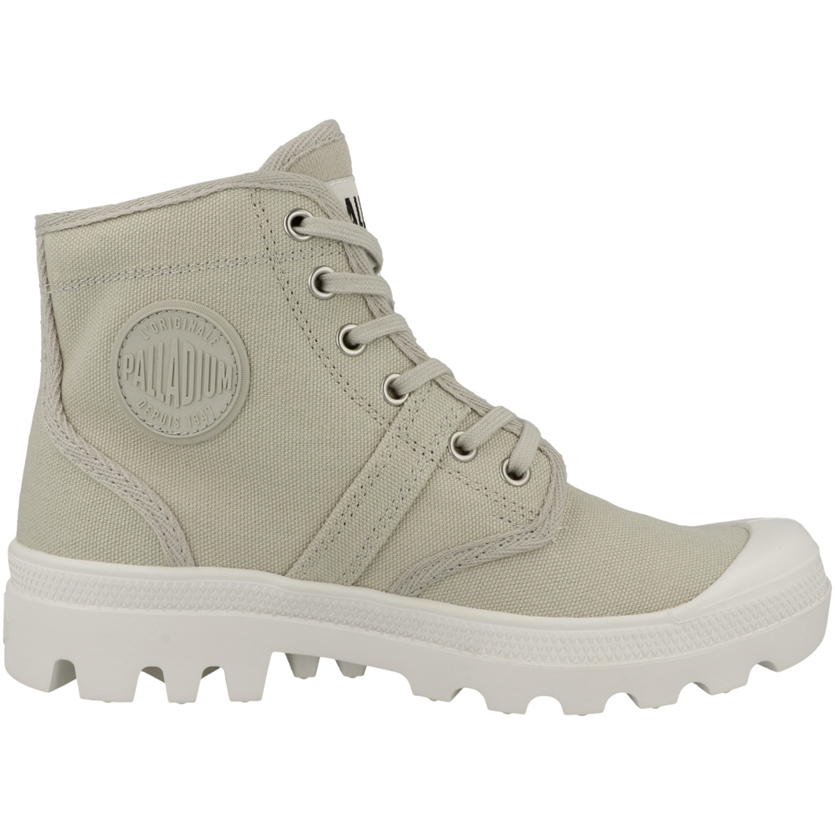 Palladium Pallabrousse Schnürboots grau