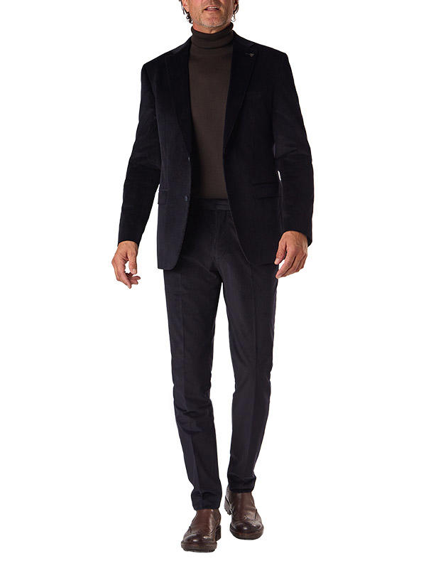 ROY ROBSON, Anzug, Regular Fit, Cord, nachtblau