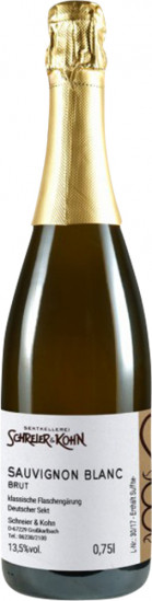 Sauvignon Blanc/Pinot Blanc brut - Wein- und Sektgut Schreier